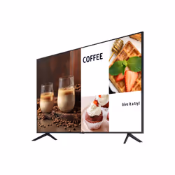 Samsung BE55C-H Pannello piatto per segnaletica digitale 55" LED Wi-Fi 4K Ultra HD Nero Processore integrato Tizen - Vista aggiuntiva 6
