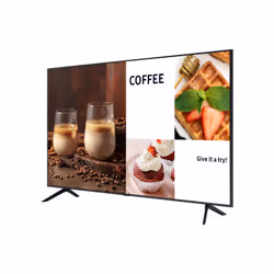 Samsung BE55C-H Pannello piatto per segnaletica digitale 55" LED Wi-Fi 4K Ultra HD Nero Processore integrato Tizen - Vista aggiuntiva 7