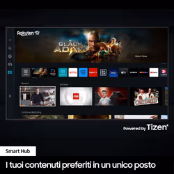 Samsung Series 8 TV QE98Q80CATXZT QLED 4K, Smart TV 98" Processore Neural Quantum 4K, SuperSlim Design, Carbon Silver 2023 - Vista aggiuntiva 7