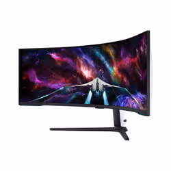 Samsung G95NC LED display 57" Dual UHD QLED Bianco - Vista aggiuntiva 5