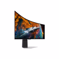 Samsung G95SC 49" Dual QHD OLED Argento - Vista aggiuntiva 6