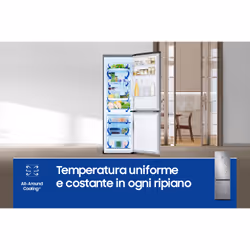 Samsung Frigorifero Combinato EcoFlex 1.85m 344L RB34C671DS9 - Vista aggiuntiva 7