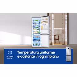 Samsung Frigorifero Combinato EcoFlex AI 1.85m 344L RB34C672DSA - Vista aggiuntiva 6