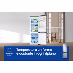 Samsung Frigorifero Combinato EcoFlex AI 1.85m 344L RB34C675DSA - Vista aggiuntiva 7