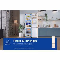 Samsung RB38C603DEL frigorifero Combinato EcoFlex AI Libera installazione con congelatore Wifi 2m 390 L Classe D, Sabbia - Vista aggiuntiva 5