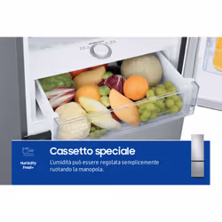 Samsung RB38C603DSA frigorifero Combinato EcoFlex AI Libera installazione con congelatore Wifi 2m 390 L Classe D, Inox - Vista aggiuntiva 7