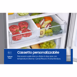 Samsung RB38C603DSA frigorifero Combinato EcoFlex AI Libera installazione con congelatore Wifi 2m 390 L Classe D, Inox - Vista aggiuntiva 8