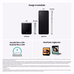 Samsung Galaxy Z Flip5 AI RAM 8 GB Super AMOLED/6,7" Mint 512GB - Vista aggiuntiva 5