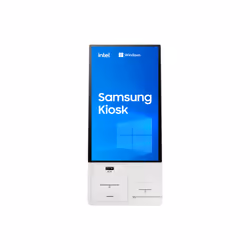Samsung KM24C-C Design chiosco 24" LED 250 cd/m² Full HD Bianco Touch screen Processore integrato Win10 IoT Enterprise 16/7 - Vista aggiuntiva 7
