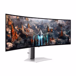 Samsung Monitor Gaming Odyssey OLED G9 - G93SC da 49'' Dual QHD Curvo - Vista aggiuntiva 4
