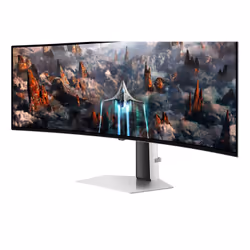 Samsung Monitor Gaming Odyssey OLED G9 - G93SC da 49'' Dual QHD Curvo - Vista aggiuntiva 5