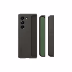 Samsung Galaxy Z Fold5 Standing Case with Strap, Cover, Samsung, Galaxy Z Fold5, 19,3 cm (7.6"), Grafite