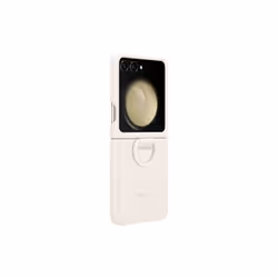 Samsung Galaxy Z Flip5 Silicone Case with Ring - Vista aggiuntiva 2