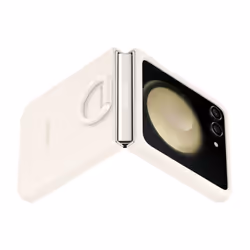 Samsung Galaxy Z Flip5 Silicone Case with Ring - Vista aggiuntiva 3
