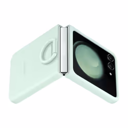 Samsung Galaxy Z Flip5 Silicone Case with Ring - Vista aggiuntiva 3