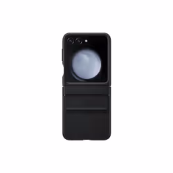 Samsung Galaxy Z Flip5 Flap Eco-Leather Case, Custodia flip a libro, Samsung, Galaxy Z Flip5, 17 cm (6.7"), Nero