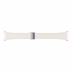 Samsung Galaxy Watch6 D-Buckle Hybrid Eco-Leather Band Slim (S/M), Band, Orologio intelligente, Beige, Samsung, Galaxy Watch ...