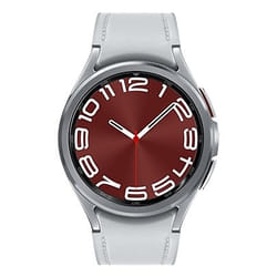 Samsung Galaxy Watch6 Classic SM-R955FZSADBT smartwatch e orologio sportivo 3,3 cm (1.3") AMOLED 43 mm Digitale 432 x 432 Pixel Touch screen 4G Argento Wi-Fi GPS (satellitare)
