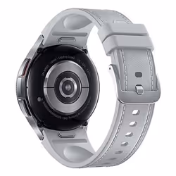 Samsung Galaxy Watch6 Classic SM-R955FZSADBT smartwatch e orologio sportivo 3,3 cm (1.3") AMOLED 43 mm Digitale 432 x 432 Pixel Touch screen 4G Argento Wi-Fi GPS (satellitare)