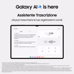 Samsung Galaxy Tab S9 Ultra Tablet AI Pollici Dynamic AMOLED 2X Wi-Fi RAM 12GB 256 GB Tablet Graphite - Vista aggiuntiva 6