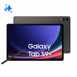 Samsung Galaxy Tab S9+ Tablet AI Android 12.4 Pollici Dynamic AMOLED 2X 5G RAM 12 GB 256 GB Tablet Android 13 Graphite, 31,5 ...
