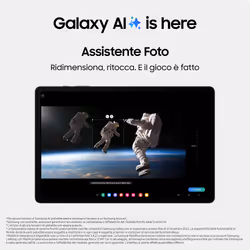 Samsung Galaxy Tab S9 Tablet AI Pollici Dynamic AMOLED 2X Wi-Fi RAM 12GB 256 GB Tablet Graphite - Vista aggiuntiva 7