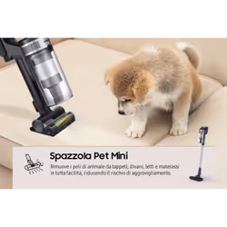 Samsung Aspirapolvere senza filo Jet™ 65 pet 150W VS15A60AGR5 - Vista aggiuntiva 7