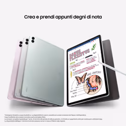 Samsung Galaxy Tab S9 FE Tablet Android 10.9 Pollici TFT LCD PLS Wi-Fi RAM 6 GB 128 GB Tablet Gray - Vista aggiuntiva 5