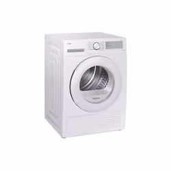 Samsung DV90CGC0A0THEF, Libera installazione, Caricamento frontale, Pompa di calore, Bianco, Manopola, Destra