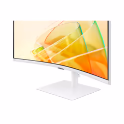Samsung S65TC LED display 34" UltraWide Quad HD Bianco - Vista aggiuntiva 6