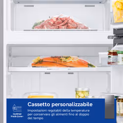 Samsung RT42CG6644S9ES frigorifero con congelatore Libera installazione 415 L Acciaio inox - Vista aggiuntiva 4