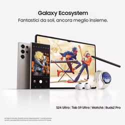 Samsung Galaxy S24 AI, RAM 8GB, 256GB, Cobalt Violet - Vista aggiuntiva 7