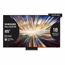 Samsung TV Neo QLED 8K 85” QE85QN800DTXZT Smart TV Wi-Fi Graphite Black 2024, NQ8 AI GEN2 Processor 8K, 8K AI Upscaling, Infi ...