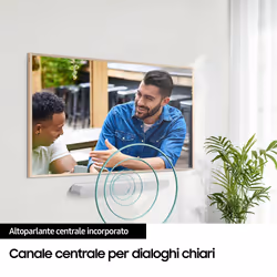 Samsung Soundbar HW-S61D/ZF Serie S, 7 Speaker, Wireless Dolby Atmos, Audio a 5.0 Canali, Q-Simphony, White 2024 - Vista aggiuntiva 6