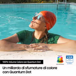 Samsung Q70D TV QLED 4K 65” QE65Q70DATXZT Smart TV Wi-Fi Black 2024, Quantum Processor 4K, 4K AI Upscaling, AirSlim Design, OTS Lite - Vista aggiuntiva 4