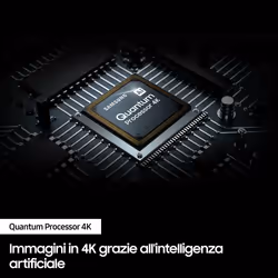 Samsung Q70D TV QLED 4K 65” QE65Q70DATXZT Smart TV Wi-Fi Black 2024, Quantum Processor 4K, 4K AI Upscaling, AirSlim Design, OTS Lite - Vista aggiuntiva 5
