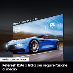 Samsung Q70D TV QLED 4K 65” QE65Q70DATXZT Smart TV Wi-Fi Black 2024, Quantum Processor 4K, 4K AI Upscaling, AirSlim Design, OTS Lite - Vista aggiuntiva 6