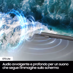 Samsung Q70D TV QLED 4K 65” QE65Q70DATXZT Smart TV Wi-Fi Black 2024, Quantum Processor 4K, 4K AI Upscaling, AirSlim Design, OTS Lite - Vista aggiuntiva 7