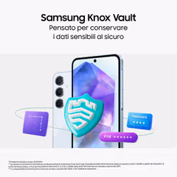 Samsung Galaxy A55 Display FHD+ Super AMOLED 6.6”, 8 GB RAM, 128GB, Awesome Navy - Vista aggiuntiva 5