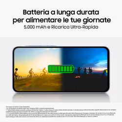 Samsung Galaxy A55 Display FHD+ Super AMOLED 6.6”, 8 GB RAM, 128GB, Awesome Lemon - Vista aggiuntiva 7