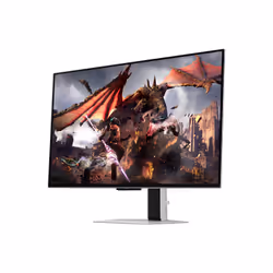 Samsung G80SD 32" 4K Ultra HD OLED Argento - Vista aggiuntiva 6