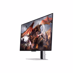 Samsung G80SD 32" 4K Ultra HD OLED Argento - Vista aggiuntiva 7