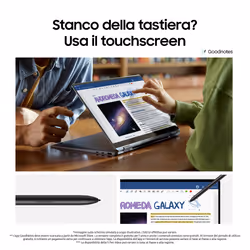 Samsung Galaxy Book4 360 Laptop, Intel® Core™ 5 120U, 16 GB RAM, 512 GB SSD, 15.6" Super AMOLED, Win11 Home, Moonstone Gray - Vista aggiuntiva 5