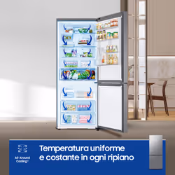 Samsung RB50DG602ES9 Libera installazione 508 L E Metallico, Acciaio inox - Vista aggiuntiva 6