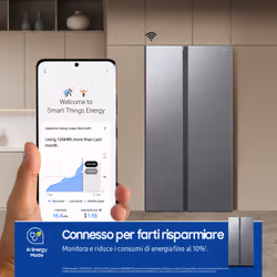 Samsung RS62DG5003S9 frigorifero side-by-side Libera installazione 655 L E Acciaio inox - Vista aggiuntiva 5