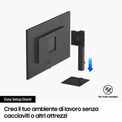 Samsung Monitor HRM ViewFinity S7 - S70D da 27'' UHD Flat - Vista aggiuntiva 5