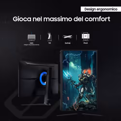 Samsung Monitor Gaming Odyssey G3 - G30D da 27'' Full HD - Vista aggiuntiva 6