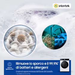 Samsung WW90DB7U94GEU3 lavatrice Caricamento frontale 9 kg 1400 Giri/min Bianco - Vista aggiuntiva 7