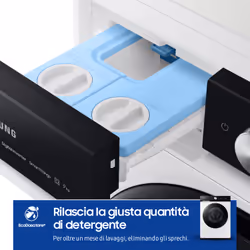 Samsung WW90DB7U94GEU3 lavatrice Caricamento frontale 9 kg 1400 Giri/min Bianco - Vista aggiuntiva 8