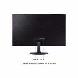 Samsung S36GD Monitor PC 68,6 cm (27") 1920 x 1080 Pixel Full HD LCD Nero - Vista aggiuntiva 6